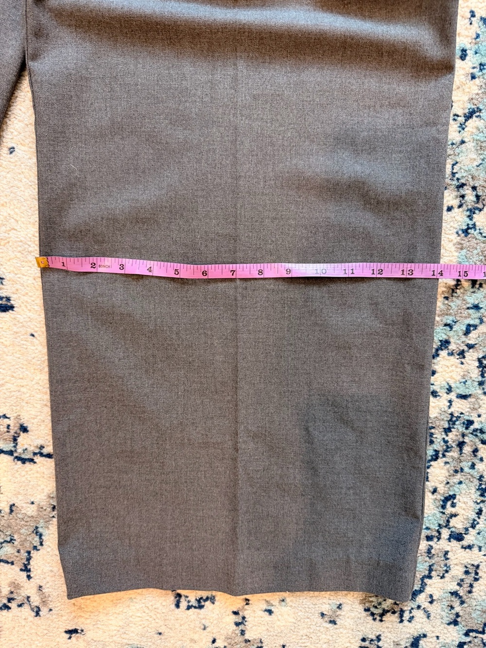 Madewell Super Wide Leg Trousers in Gray - Picture 6 of 11